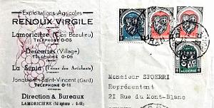 Oran enveloppes pub 1382